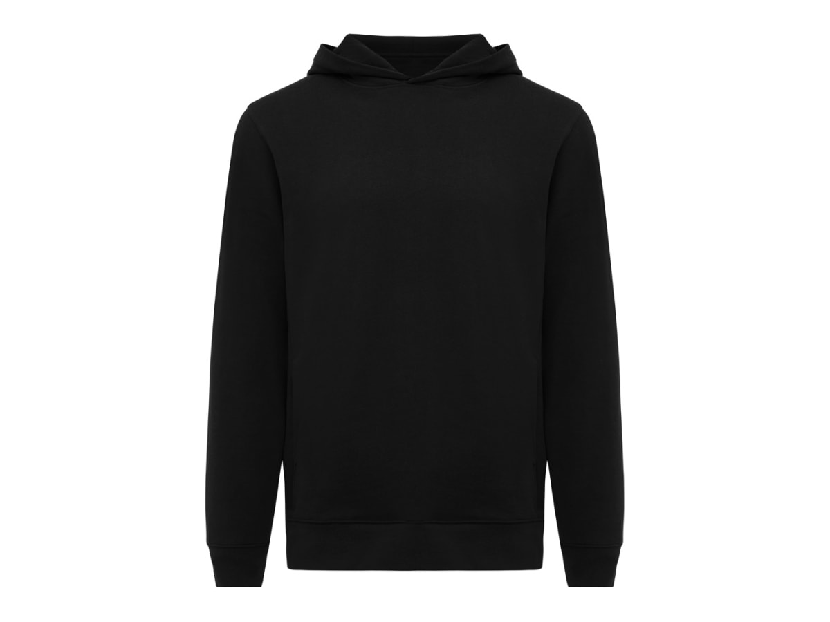 IQONIQ Yengo hoodie  i återvunnen bomull med sidofickor