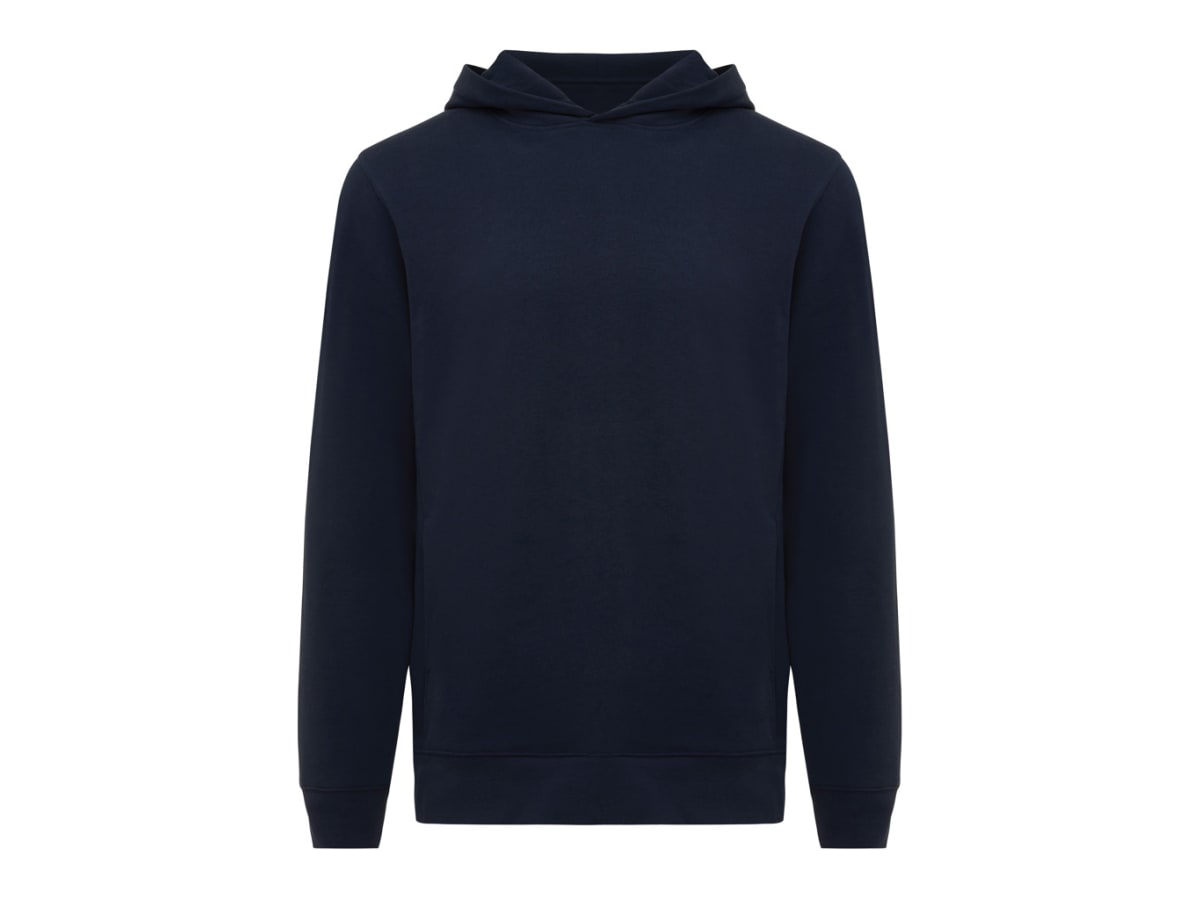 IQONIQ Yengo hoodie  i återvunnen bomull med sidofickor