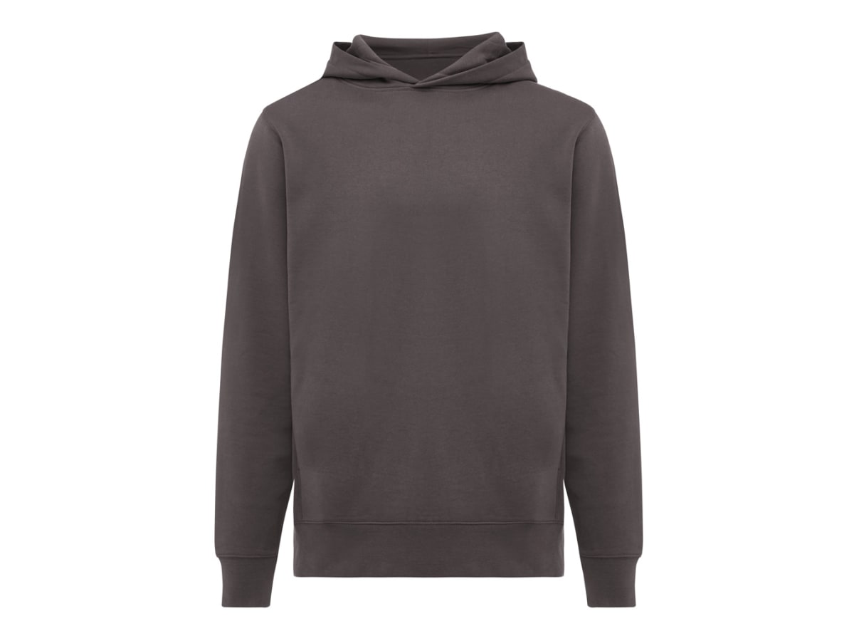 IQONIQ Yengo hoodie  i återvunnen bomull med sidofickor