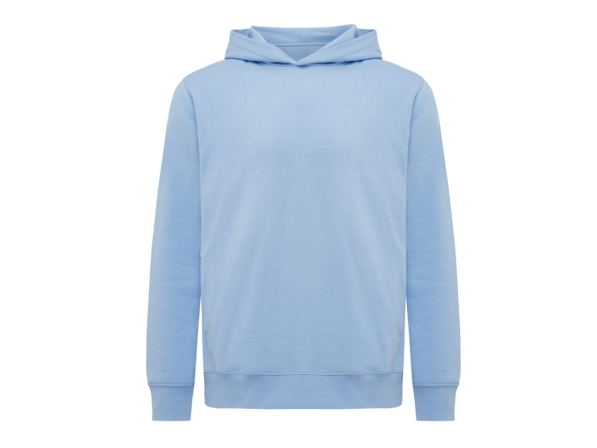 IQONIQ Yengo hoodie  i återvunnen bomull med sidofickor