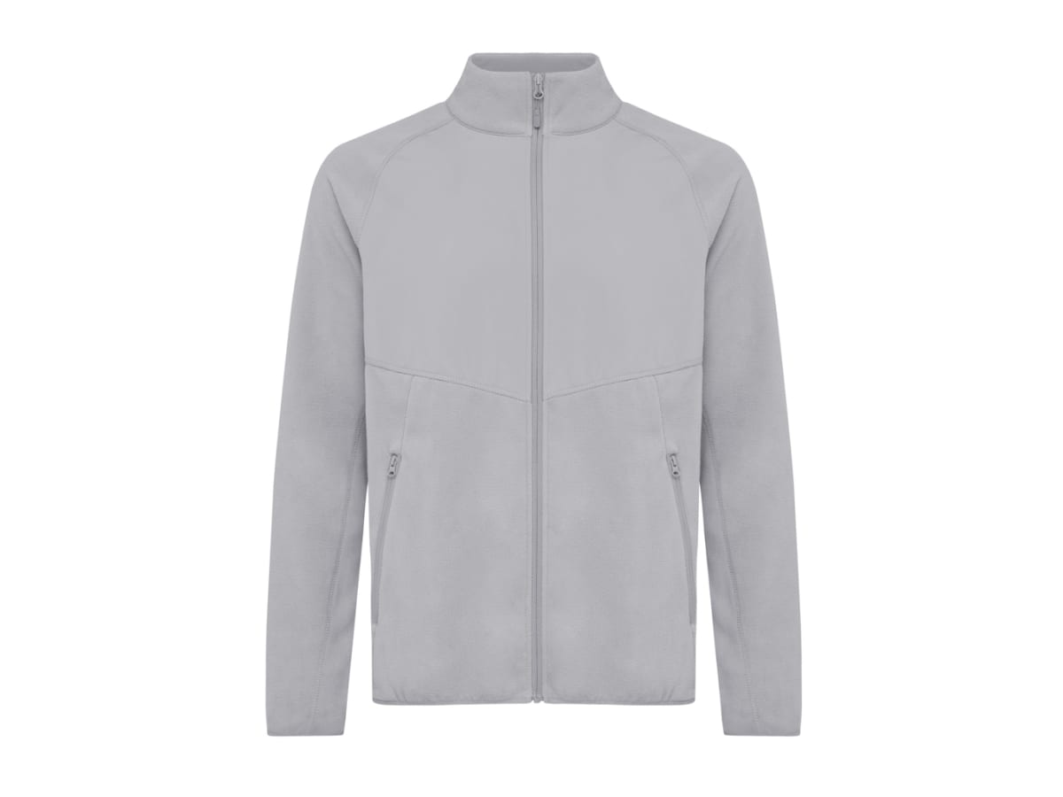 IQONIQ Talung microfleece med zipper i återvunnen polyester