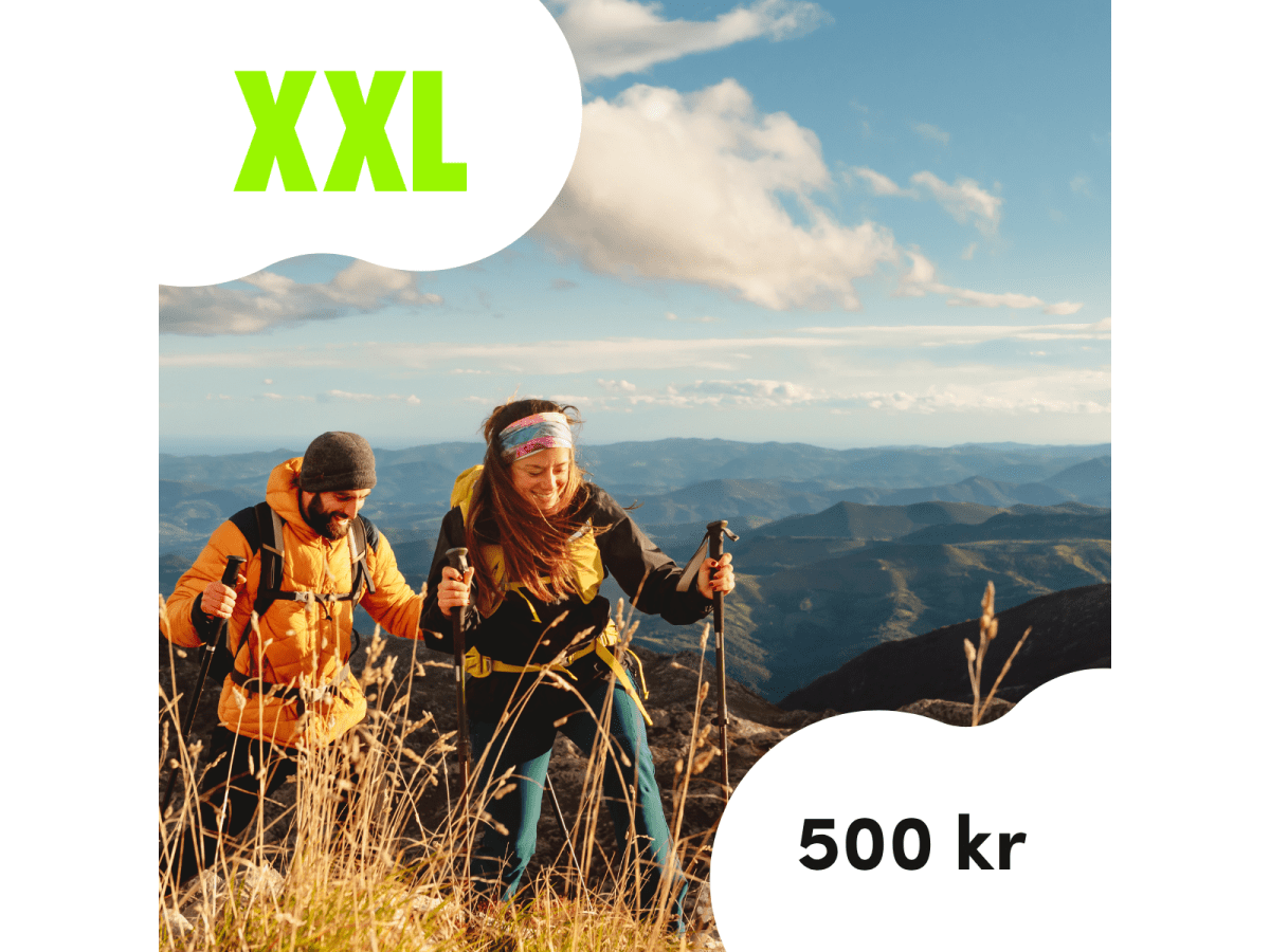 XXL Presentkort 500 kr