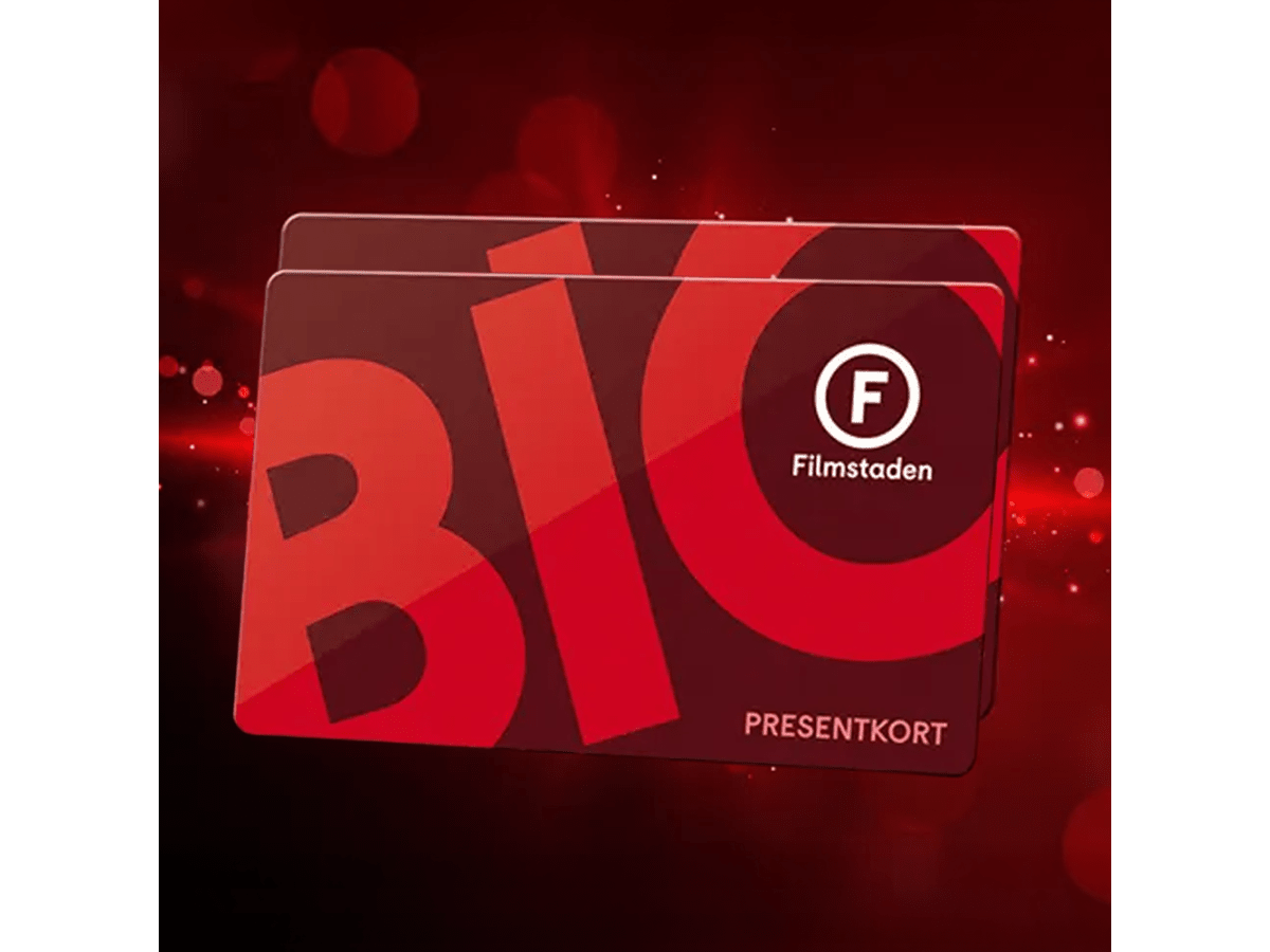 2st biobiljetter från filmstaden