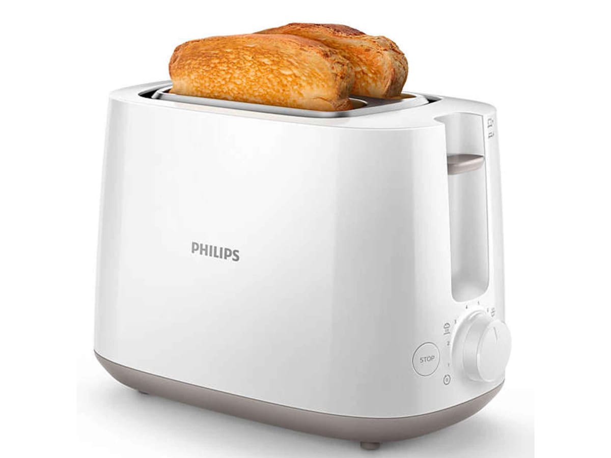 Brödrost HD2581 Vit 2 Skivors