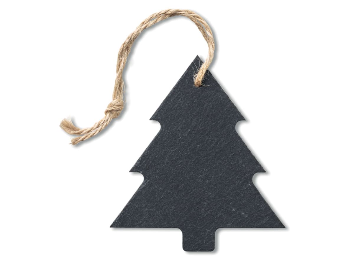 Juldekoration i skiffer