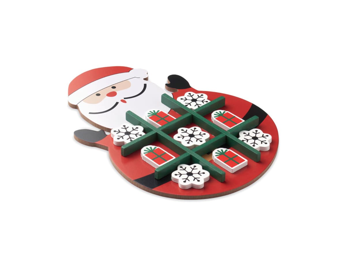 Jul tic tac toe i trä