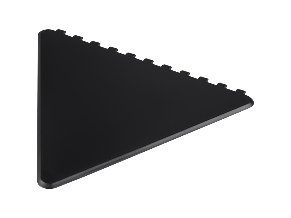 Frosty triangelformad isskrapa av återvunnen plast