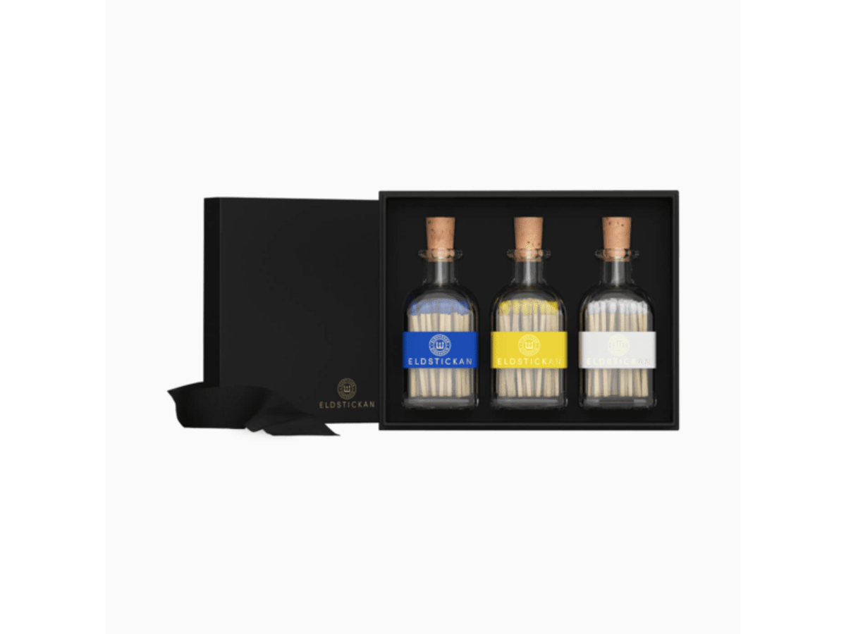 Presentbox med tändstickor