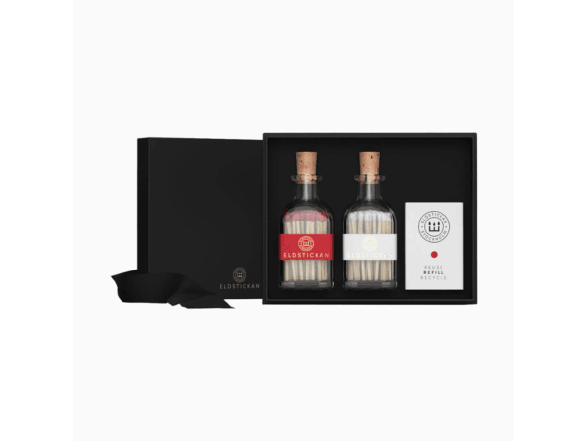 Presentbox med tändstickor