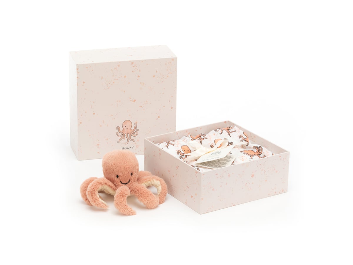 Gåvoset med bläckfisk och snuttefilt