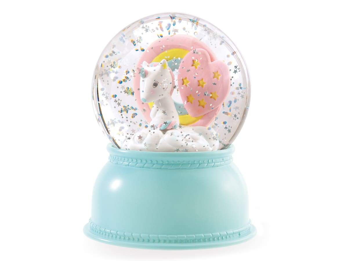 Nattlampa, Likt en snöglob Enhörning