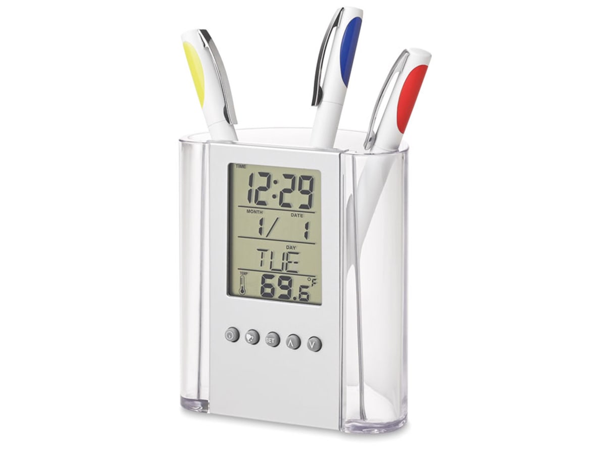 Pennhållare med kalender