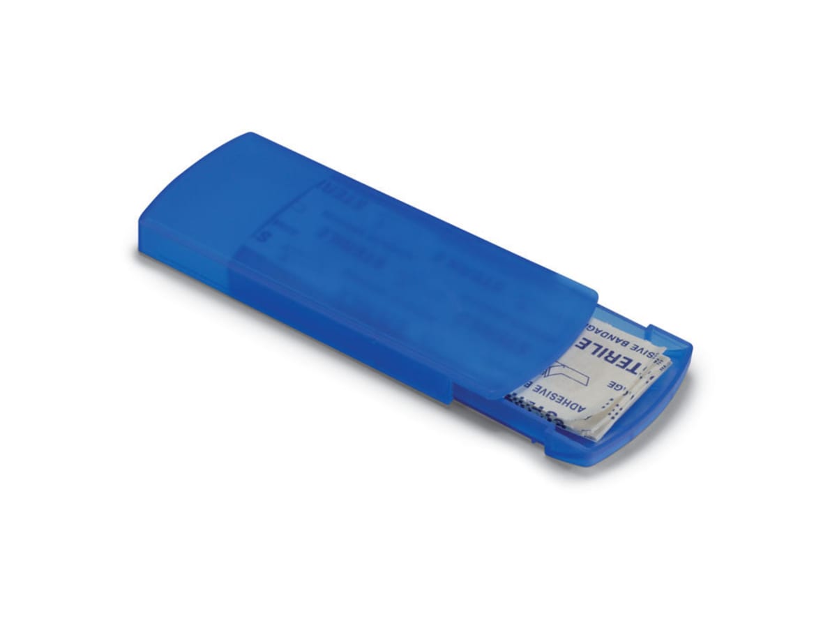 Plast etui med plåster