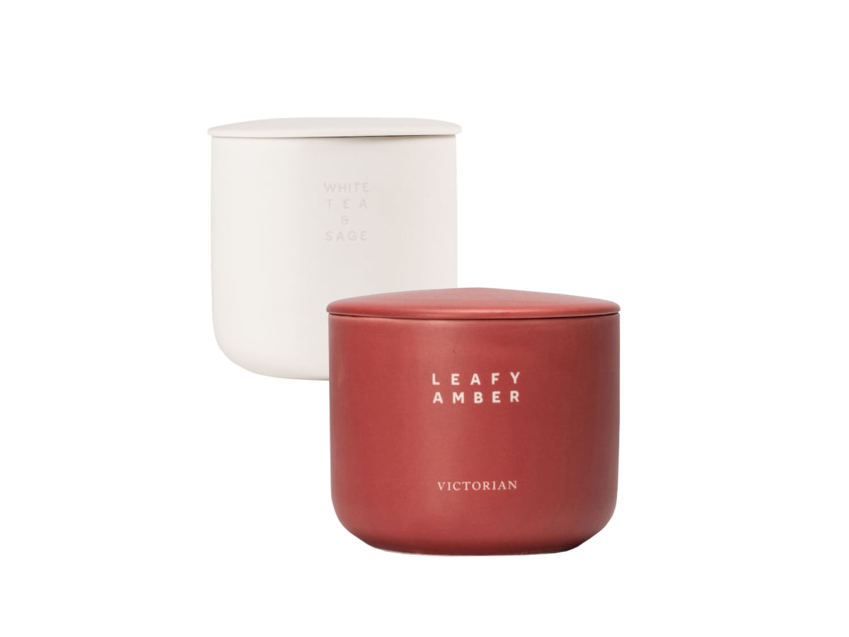 White Tea & Sage  + Leafy Amber 