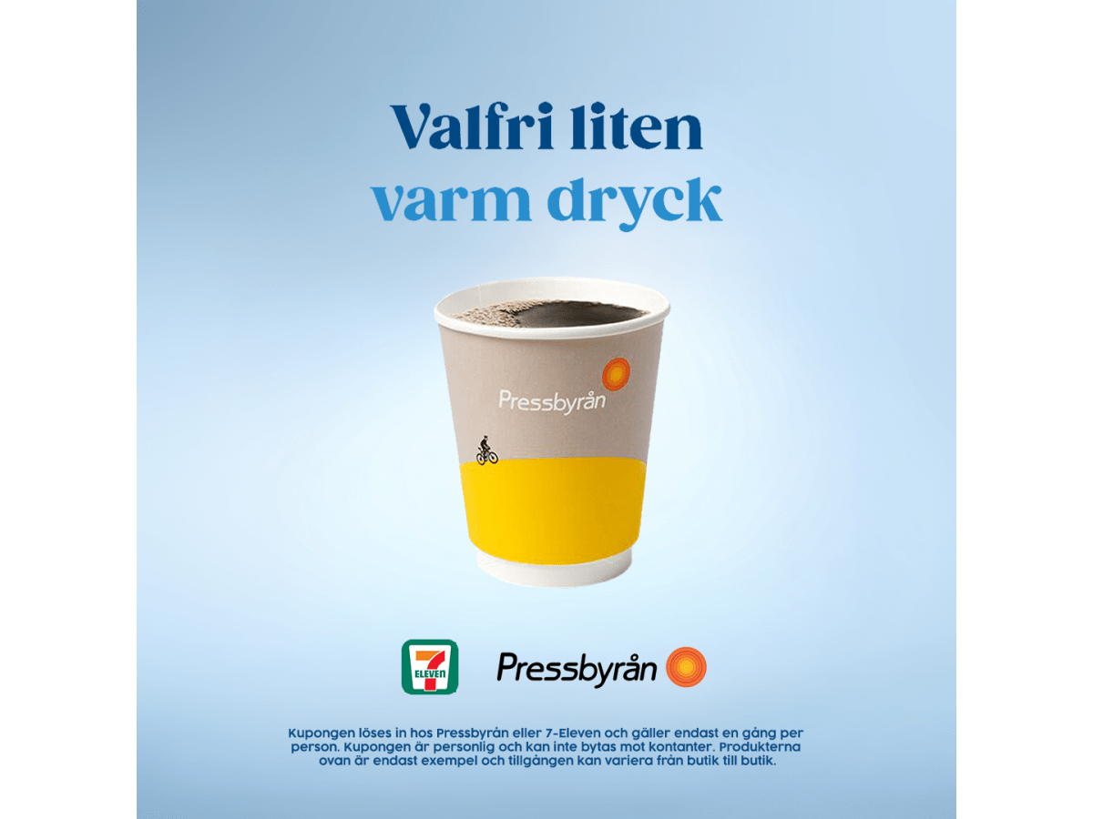 En liten varm dryck