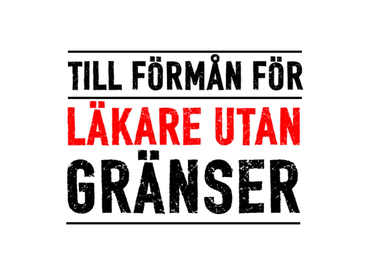 Donation till Läkare utan Gränser