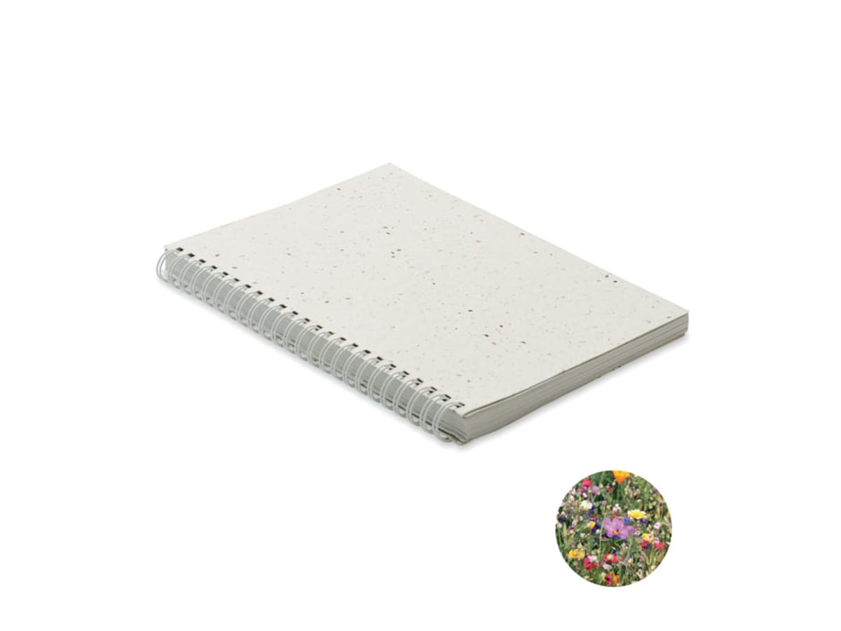 Anteckningsbok/fröpapper A5