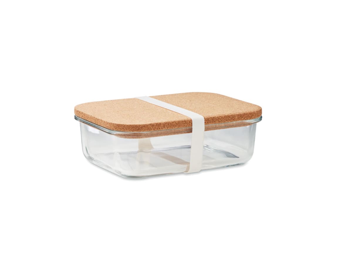 Lunchlåda i glas med korklock