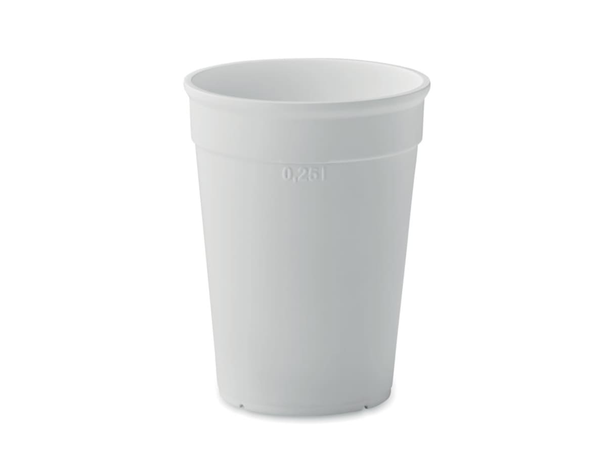 Kopp i återvunnen PP, 250 ml