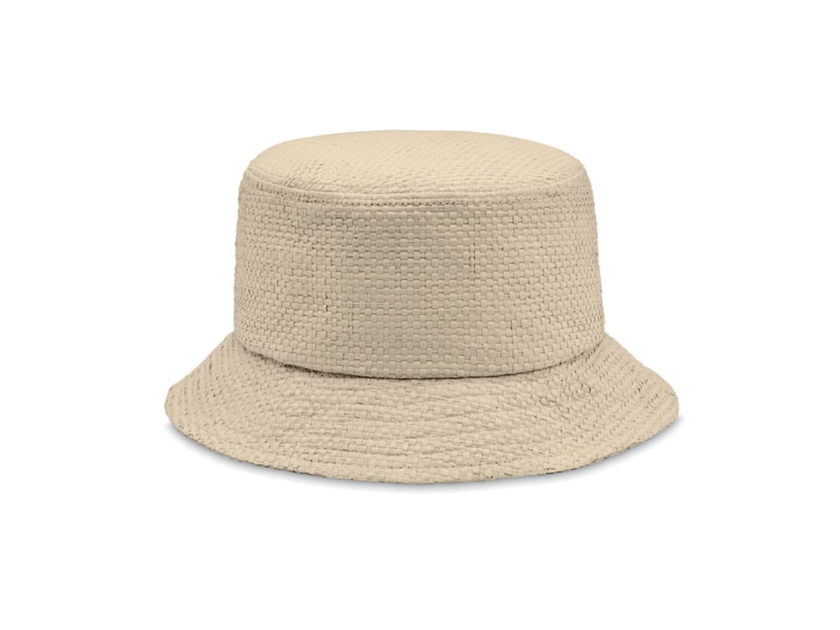 Solhatt av pappershalm