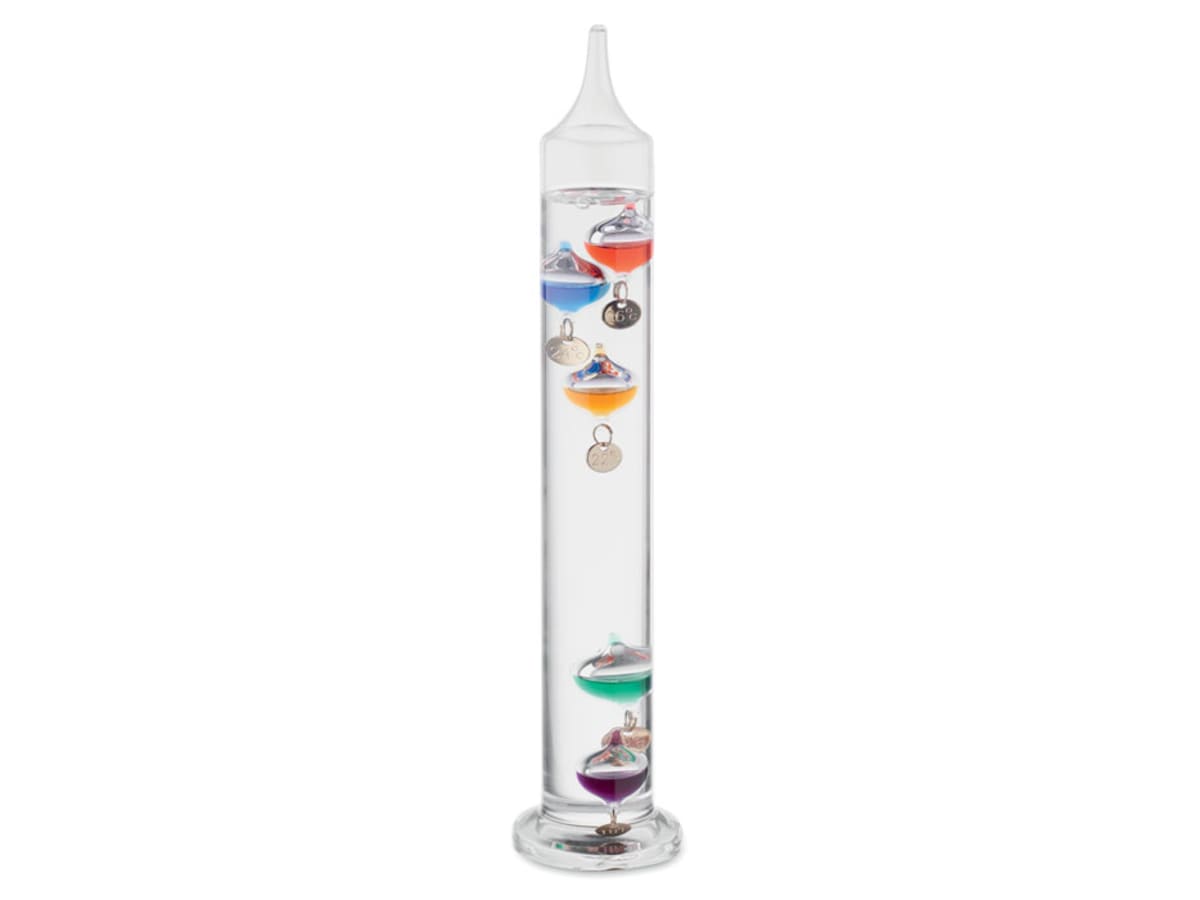 Galileo termometer glas 28cm