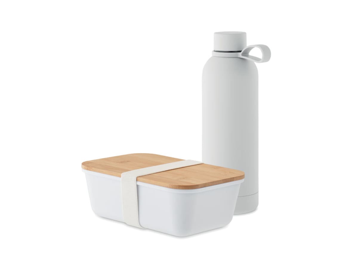Lunchset, flaska + lunchlåda