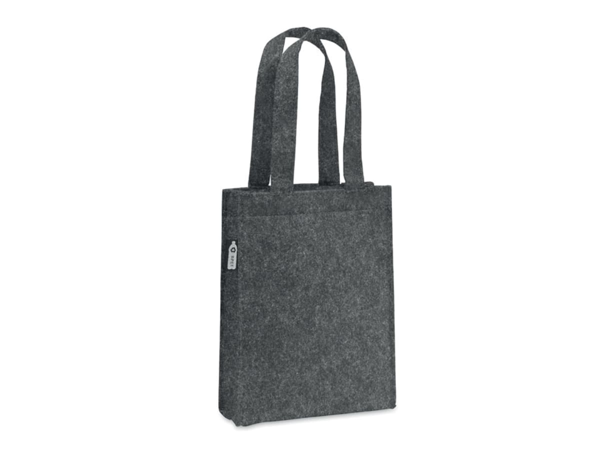 Liten presentpåse i RPET-filt