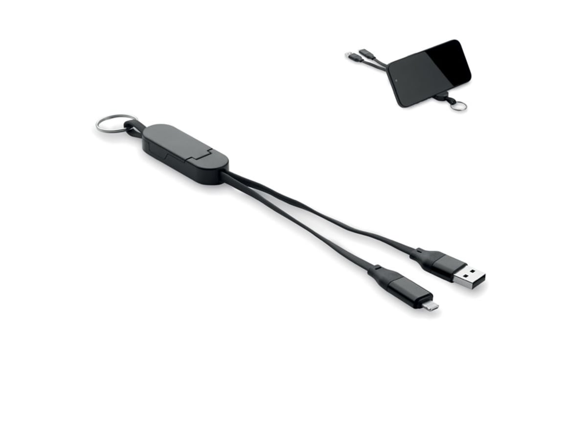 60W laddkabel nyckelring
