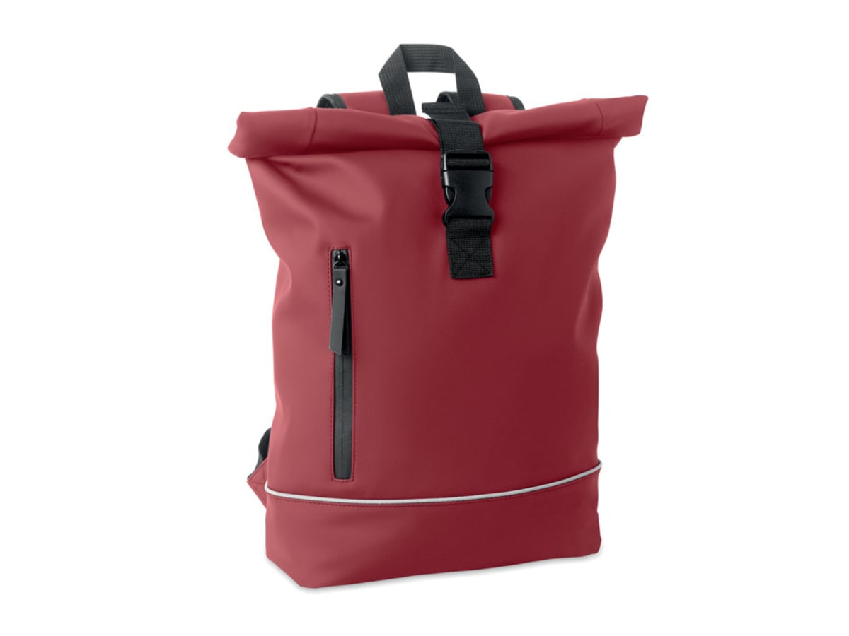 Laptop 15'' rolltop PU-ryggsäck