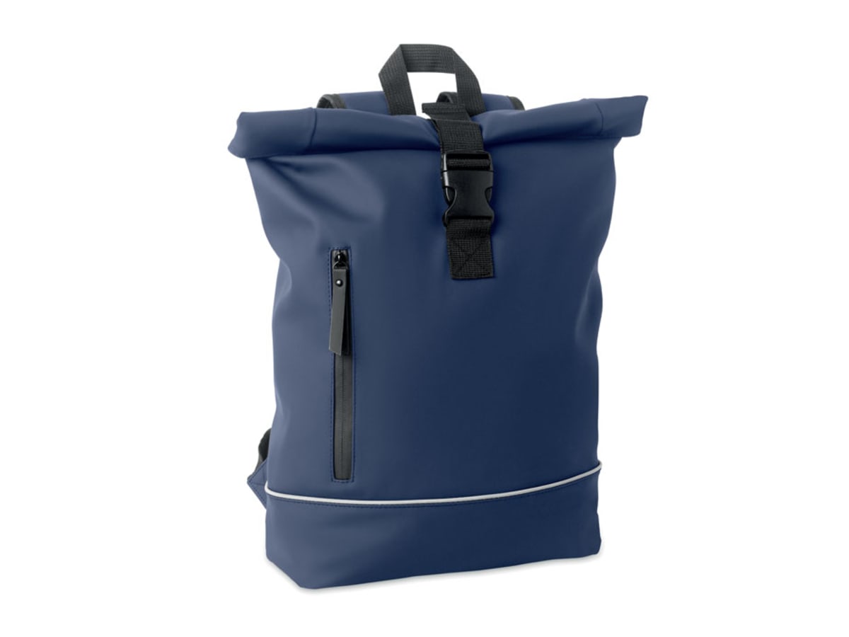 Laptop 15" rolltop PU-ryggsäck