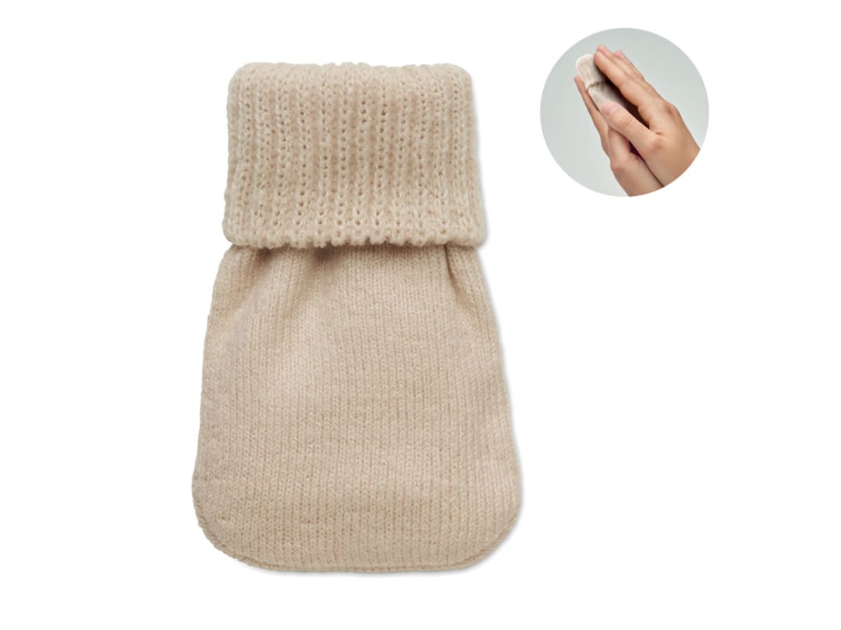 Handvärmare stickad polyester