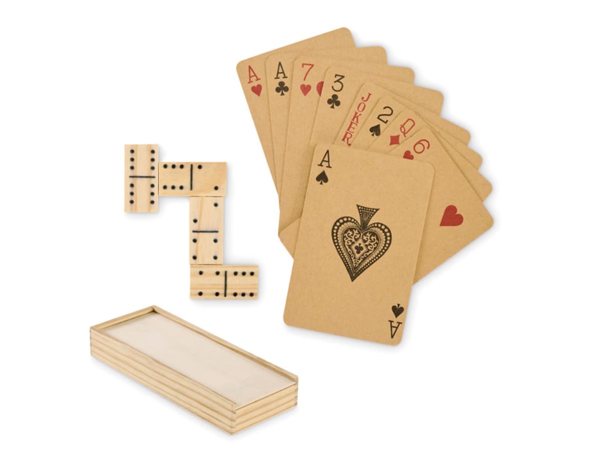 Domino- och kort set