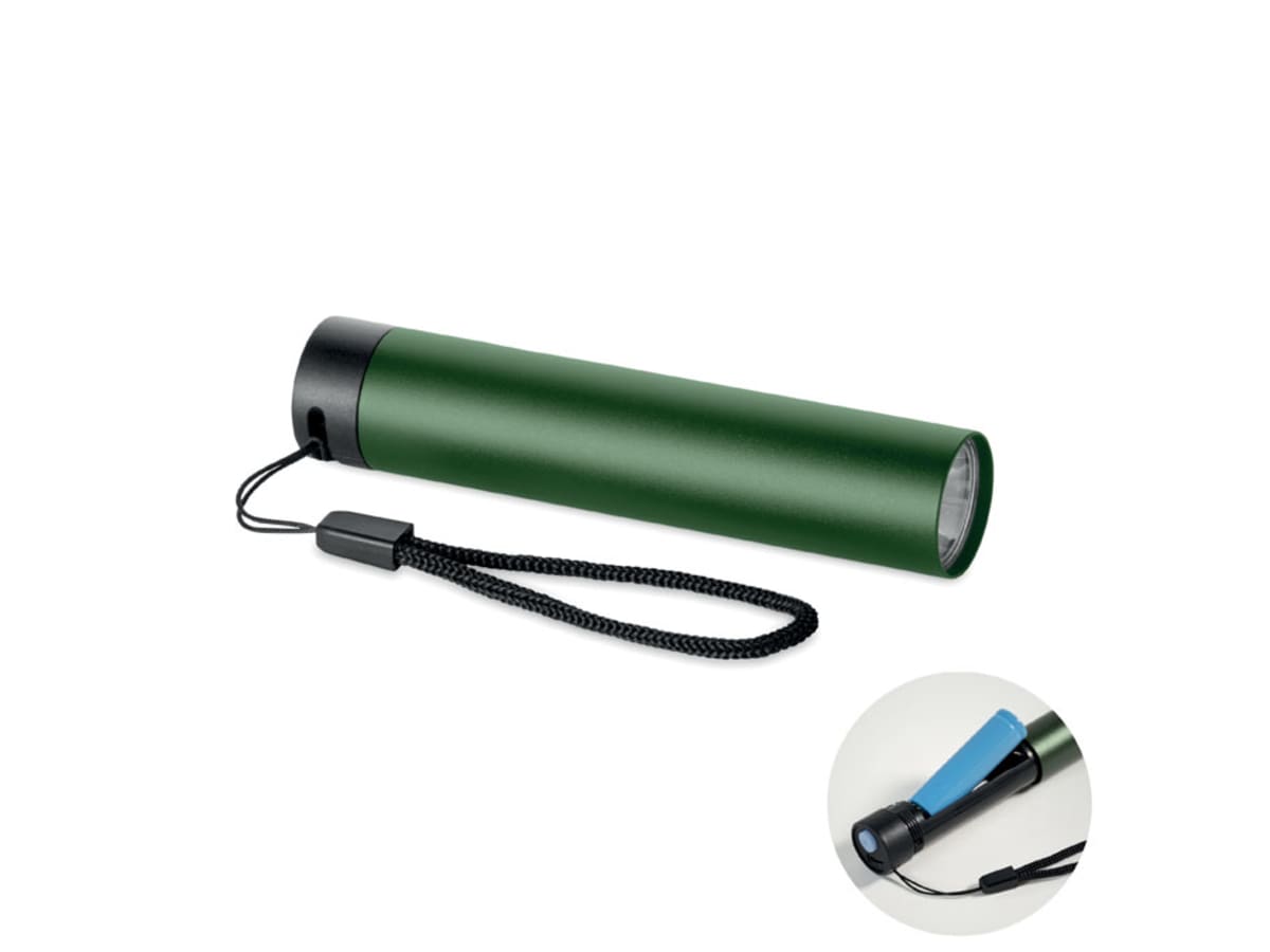 Ficklampa i aluminium
