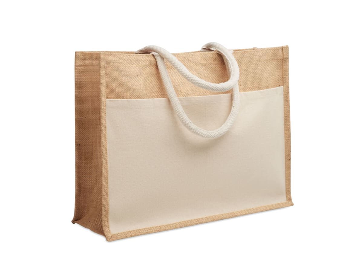 Kasse i bomull/jute 280gsm