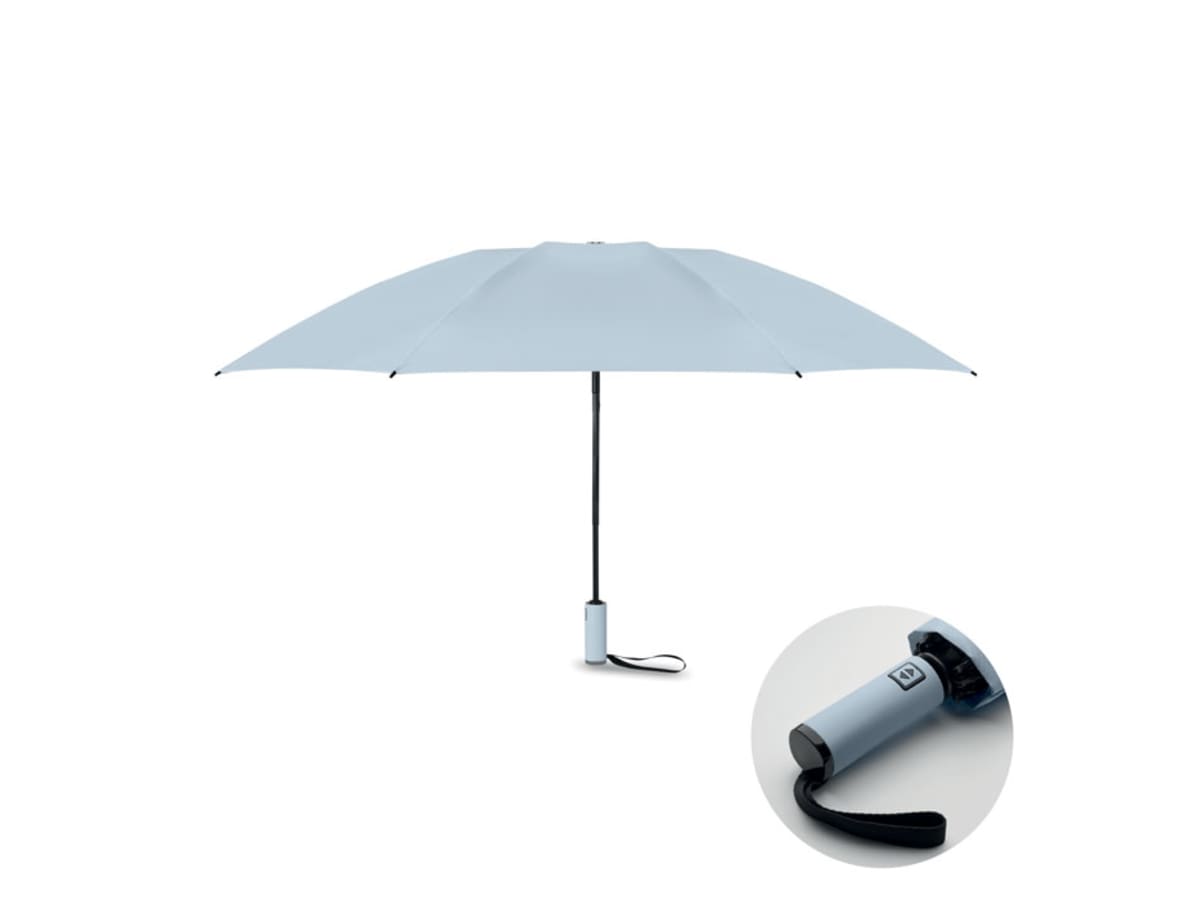 23" stormsäkert kompaktparaply