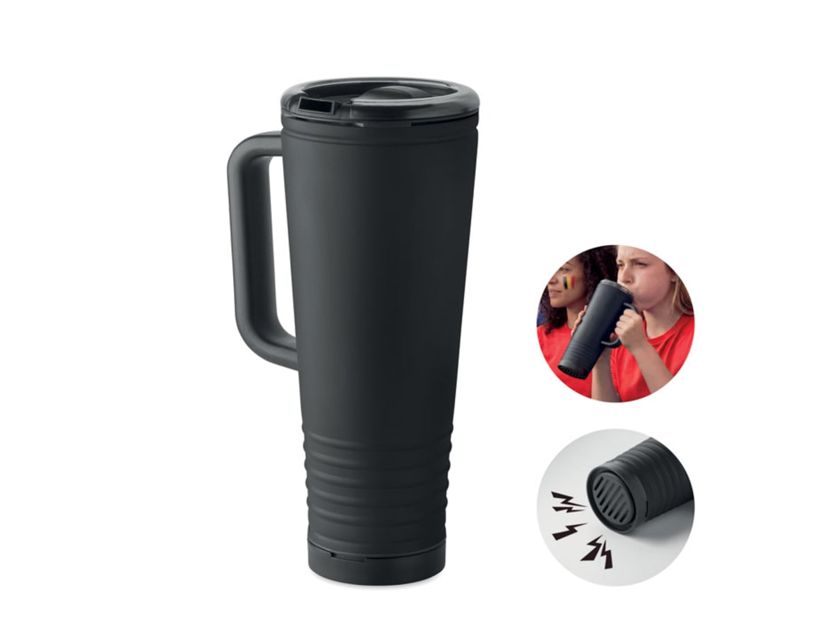 Dubbelväggig ljud-mugg 700 ml.