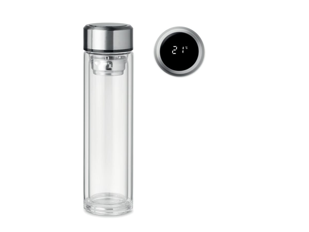 Flaska med touchtermometer