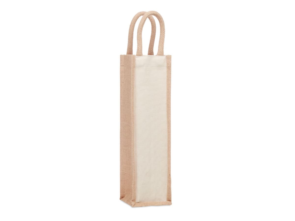 Presentpåse 1 flaska i jute