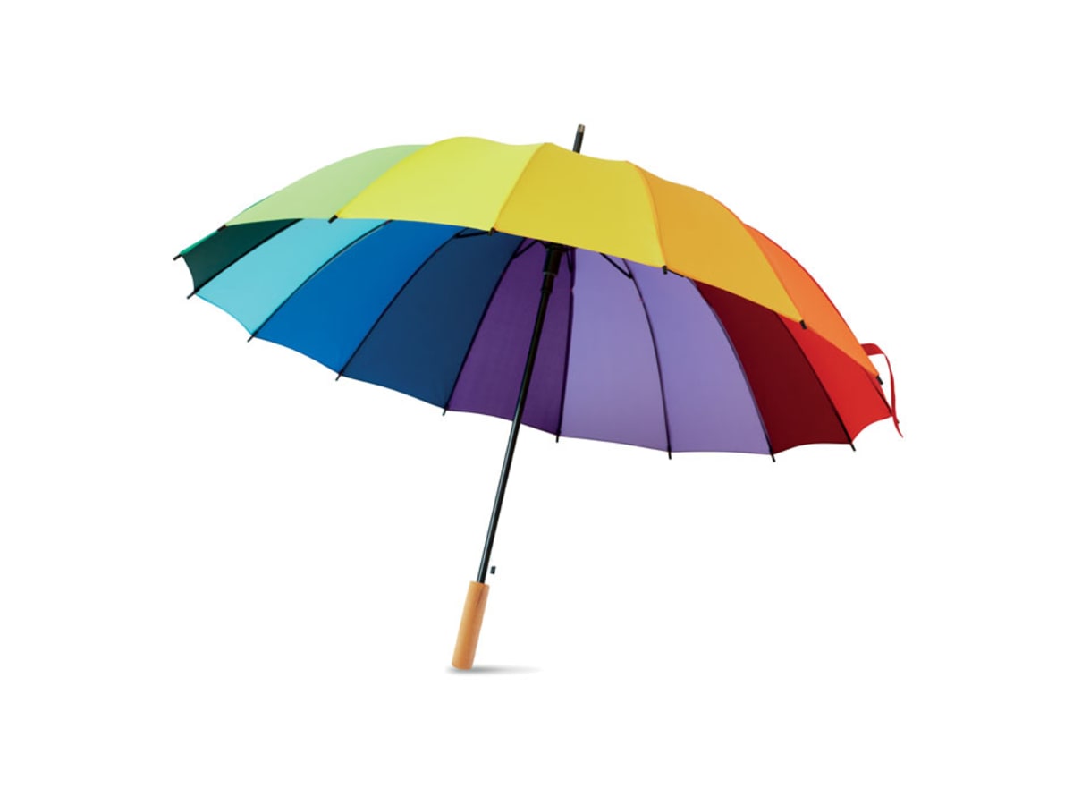 27 tums regnbågsparaply