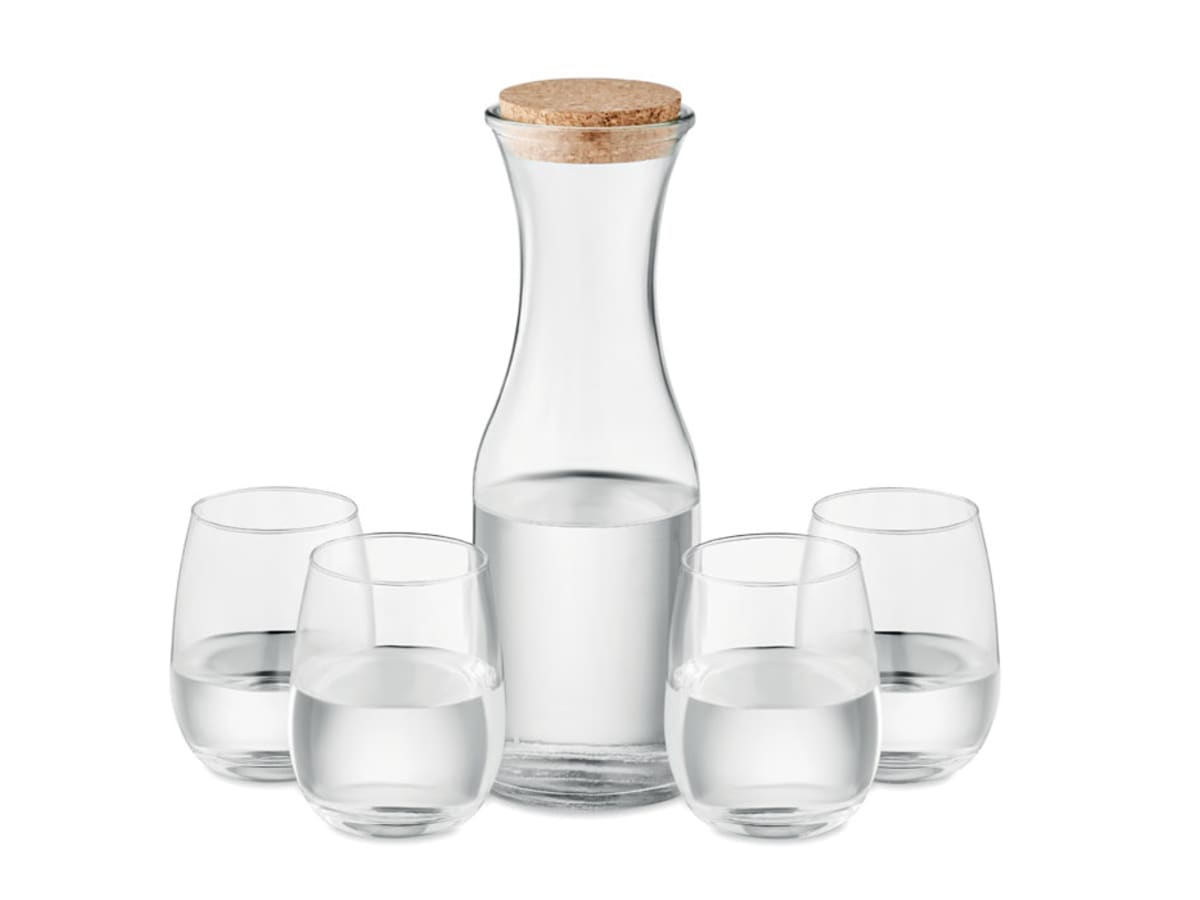 Dryckesset i återvunnet glas