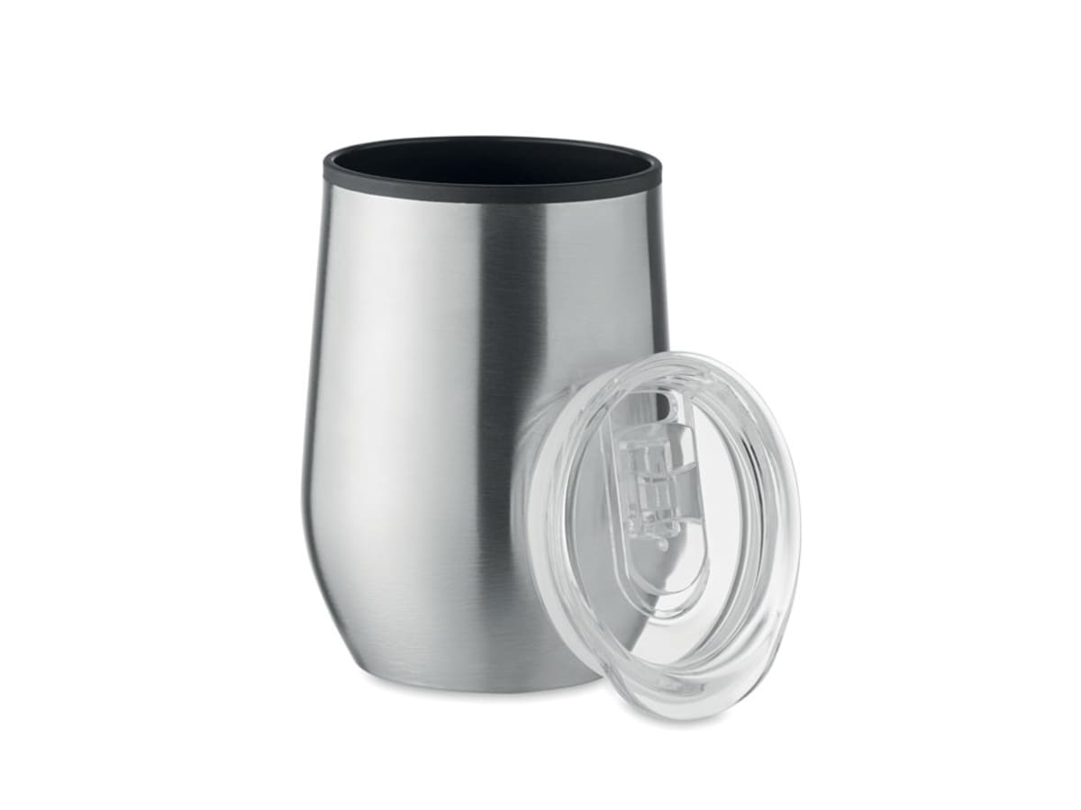 Resekopp i rostfrill 350 ml