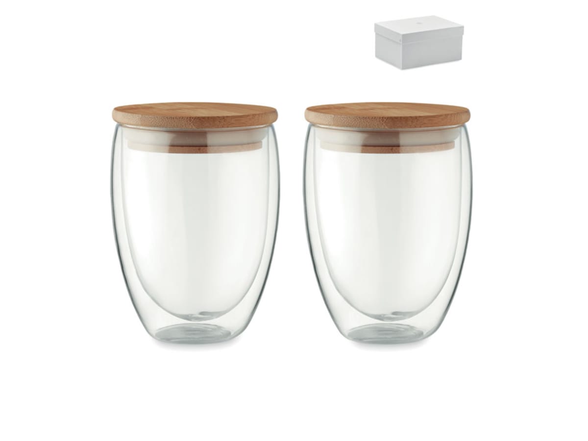 Set med 2 glas i box