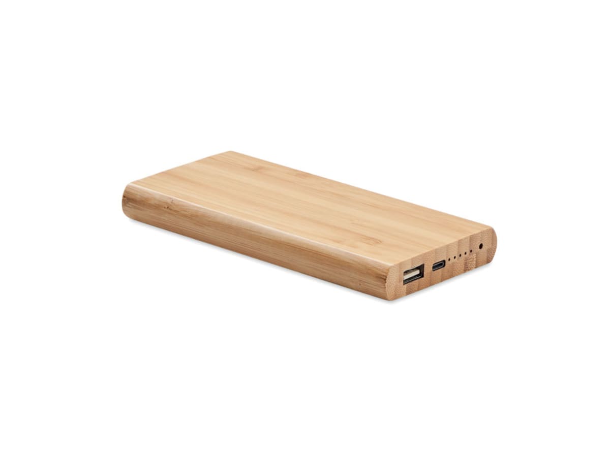 6000 mAh Powerbank i bambu
