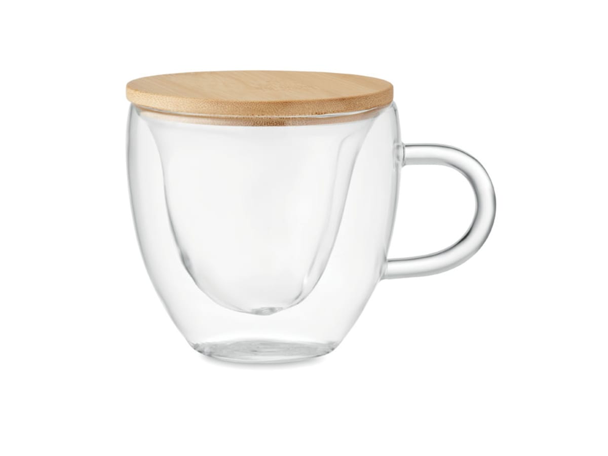 Glas med dubbelvägg