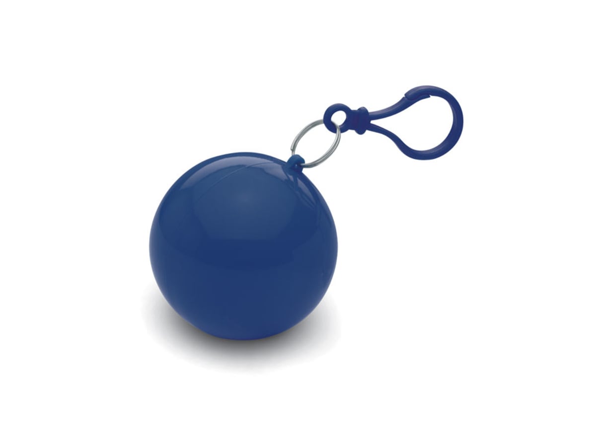 Regnponcho i rund behållare