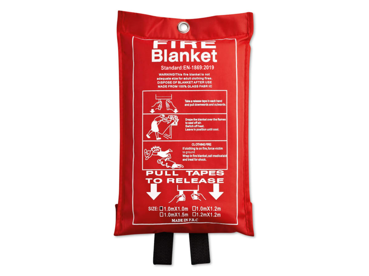 Brandfilt i fodral 100x95cm