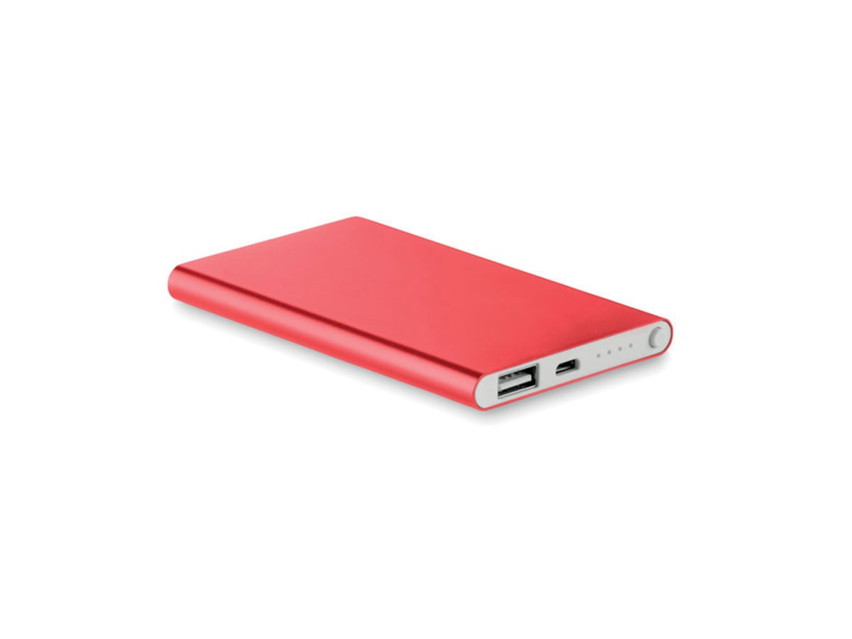 Aluminium powerbank 4000 mAh