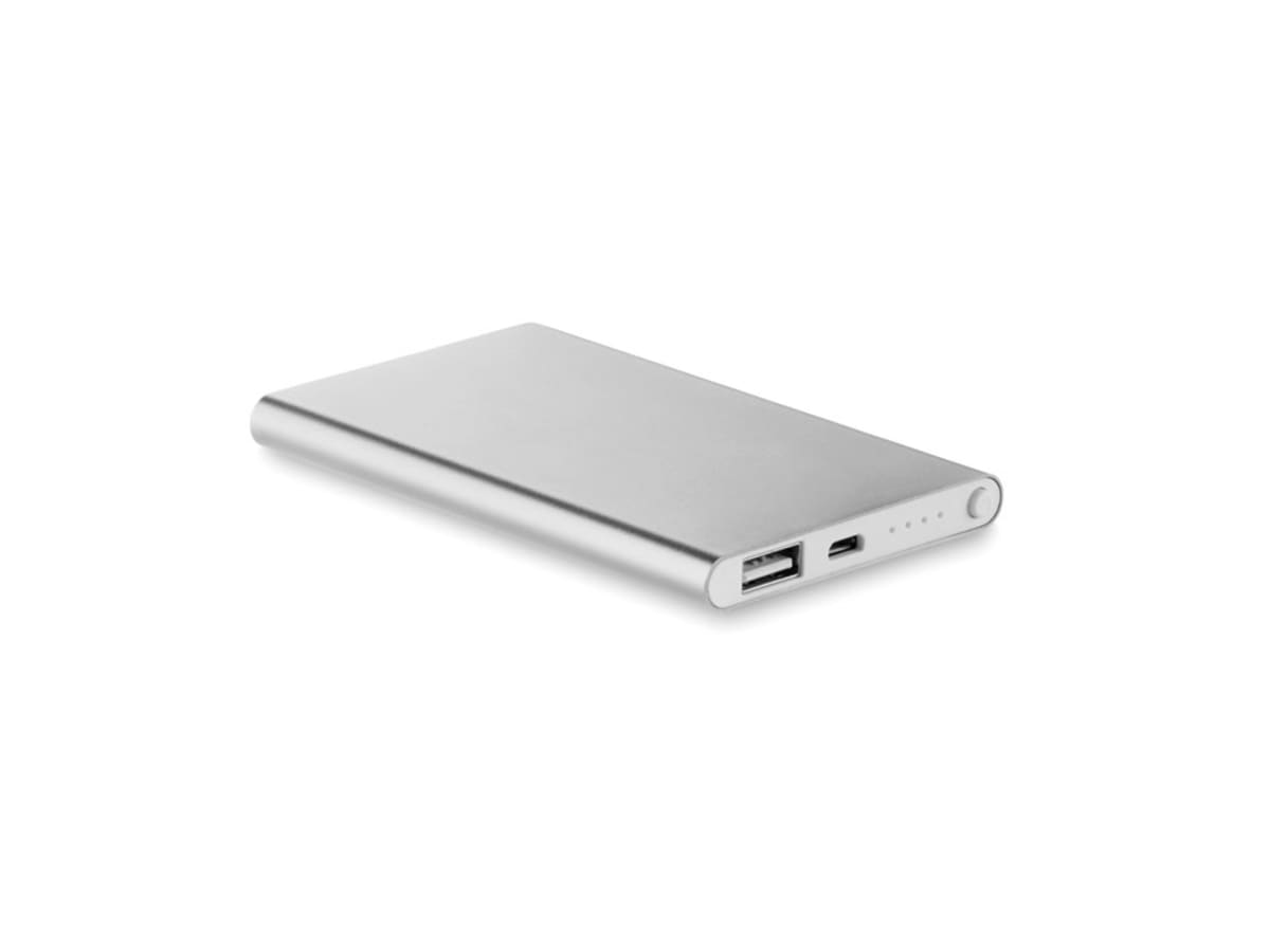 Aluminium powerbank 4000 mAh