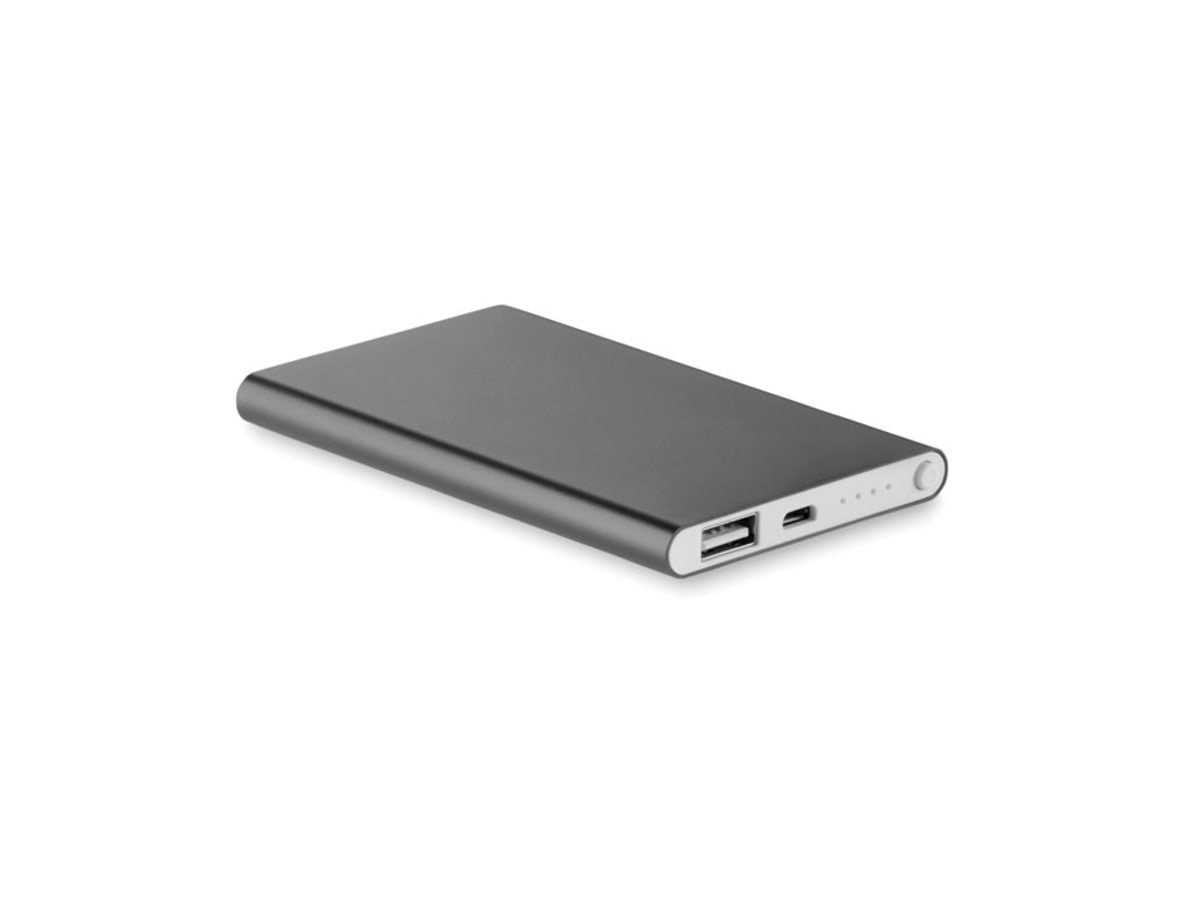 Aluminium powerbank 4000 mAh