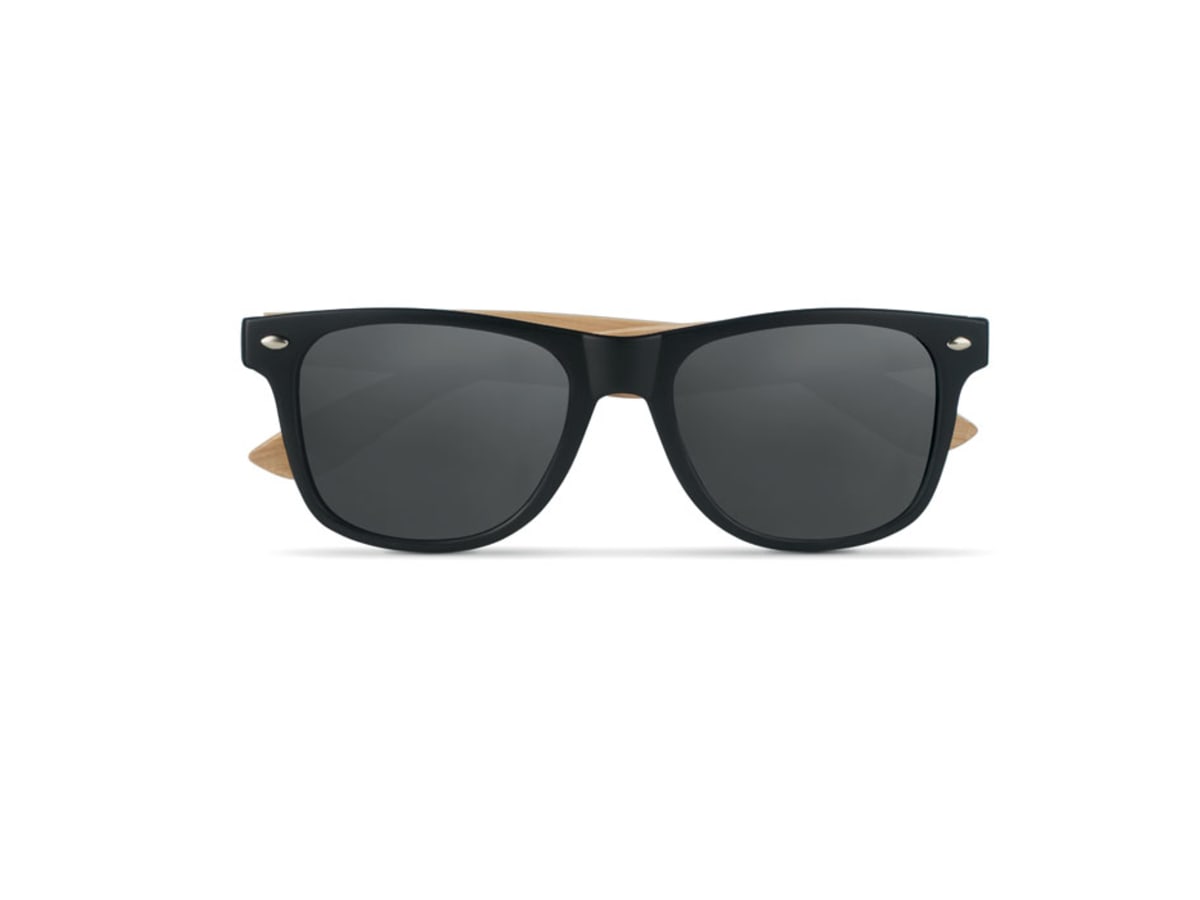 Solglasögon med bambu skalmar